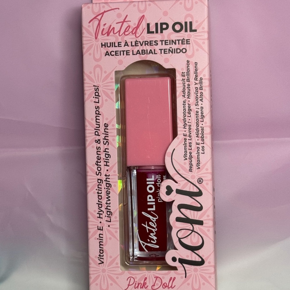 ICON Tinted Lip Oil - Pink Doll (pink)